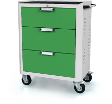 Trolley DVU 968 x 765 x 500 - basic - 3x drawers